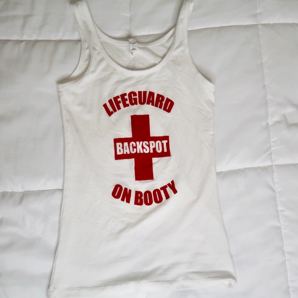 Cheer Lifeguard Tank Top